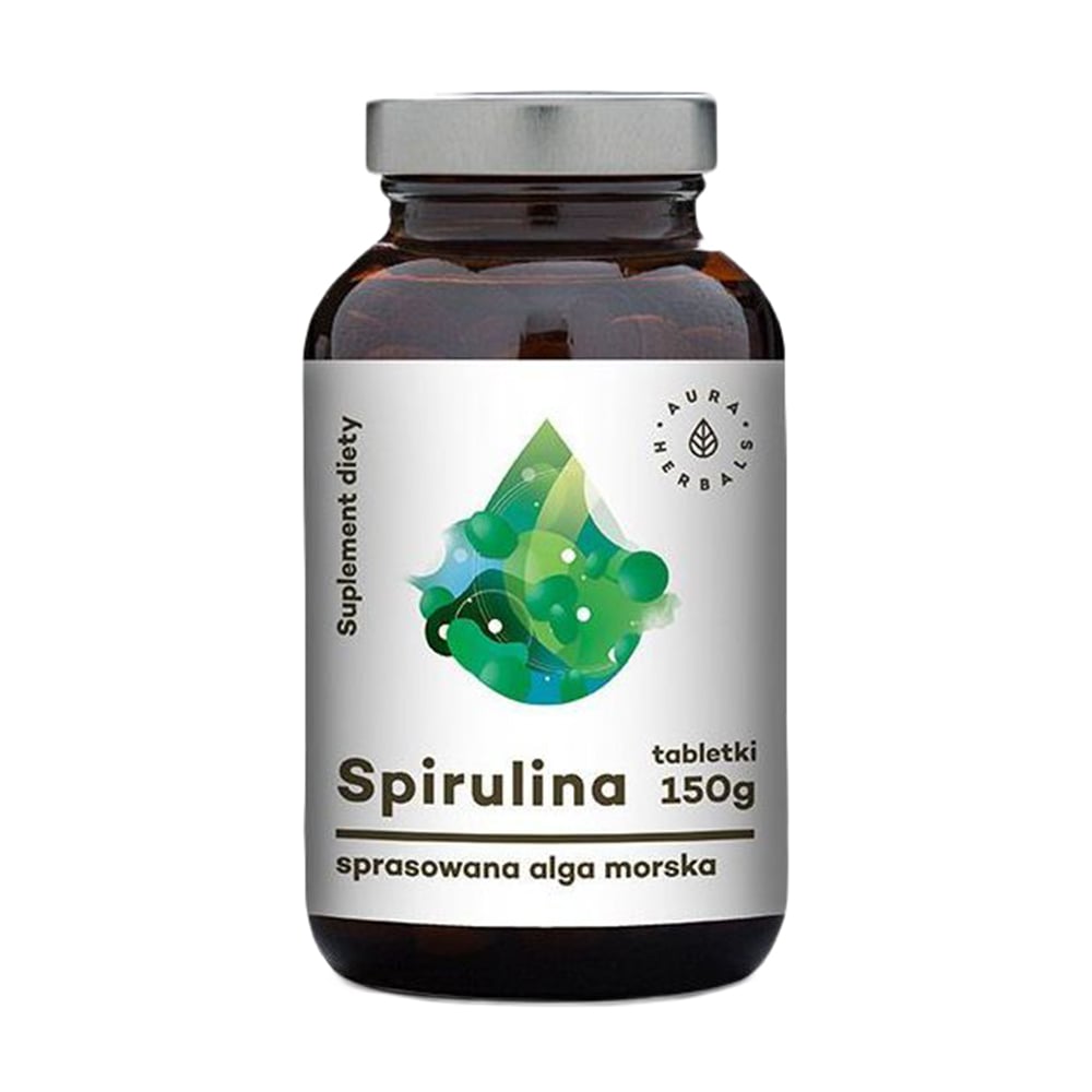 Спіруліна Aura Herbals Spirulina, 600 таблеток